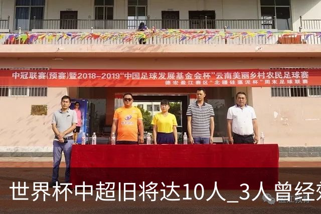 世界杯中超旧将达10人 3人曾经效力国安海港两将